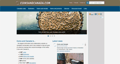 Desktop Screenshot of coinsandcanada.com